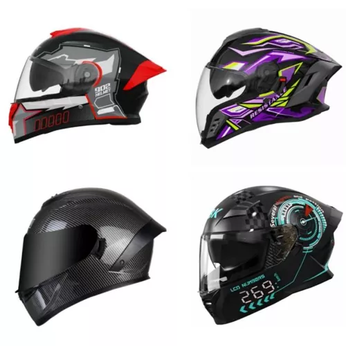Estilos populares de capacetes de motocicleta para o mercado externo de 2026