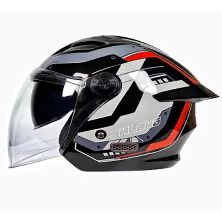Capacetes 3/4 para motocicleta