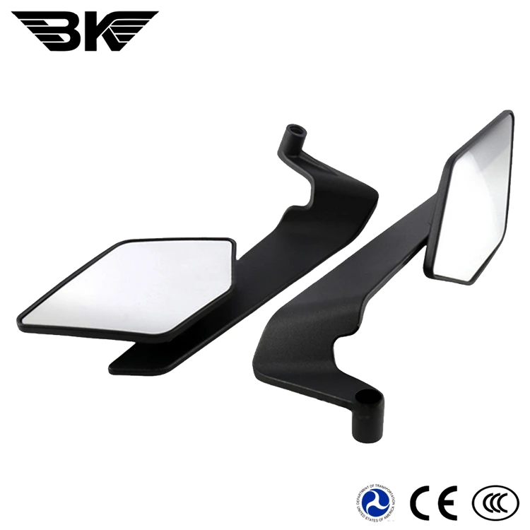 Espelho de estacionamento reverso para motocicleta ABS