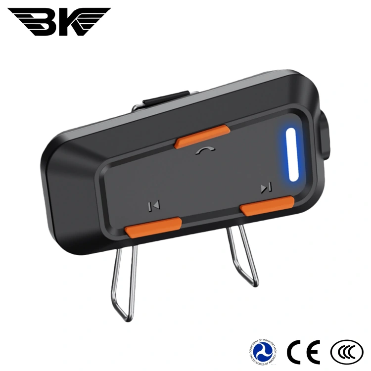 Fone de ouvido com interfone duplo para capacete