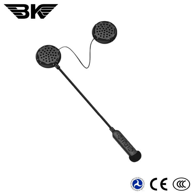Fone de ouvido Bluetooth integrado para capacetes