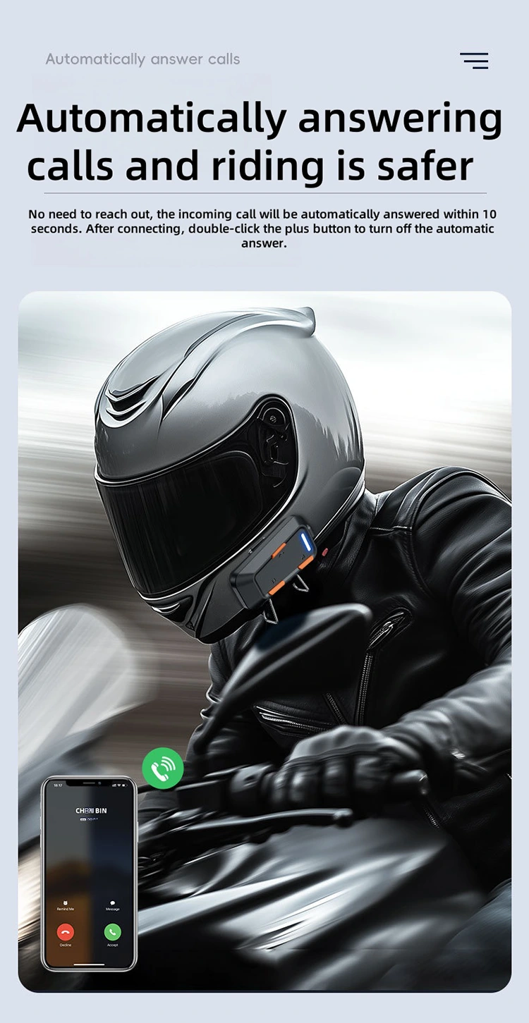 Helmet Double intercom headset