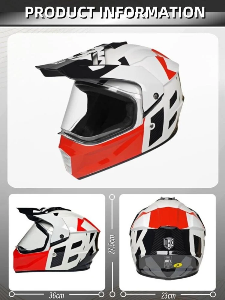 Lightweight ABS Off-road Helmets with Ventilation