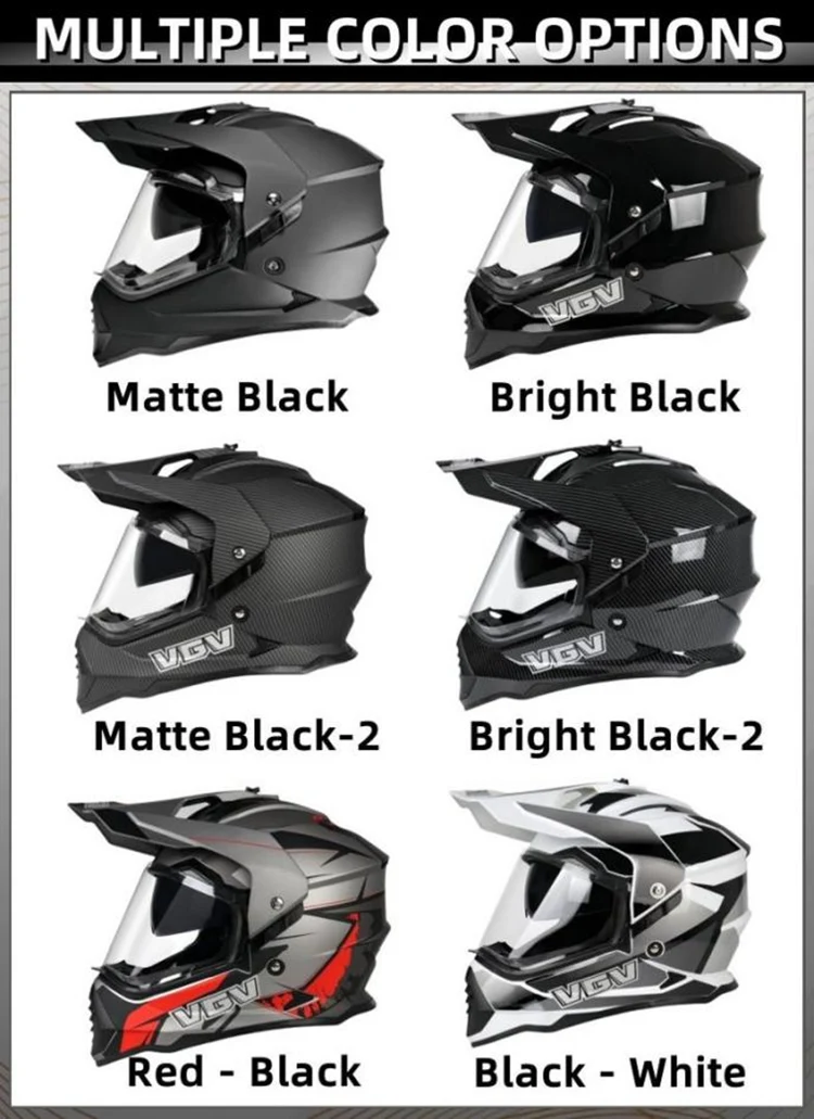 Off-road Helmets with Lens