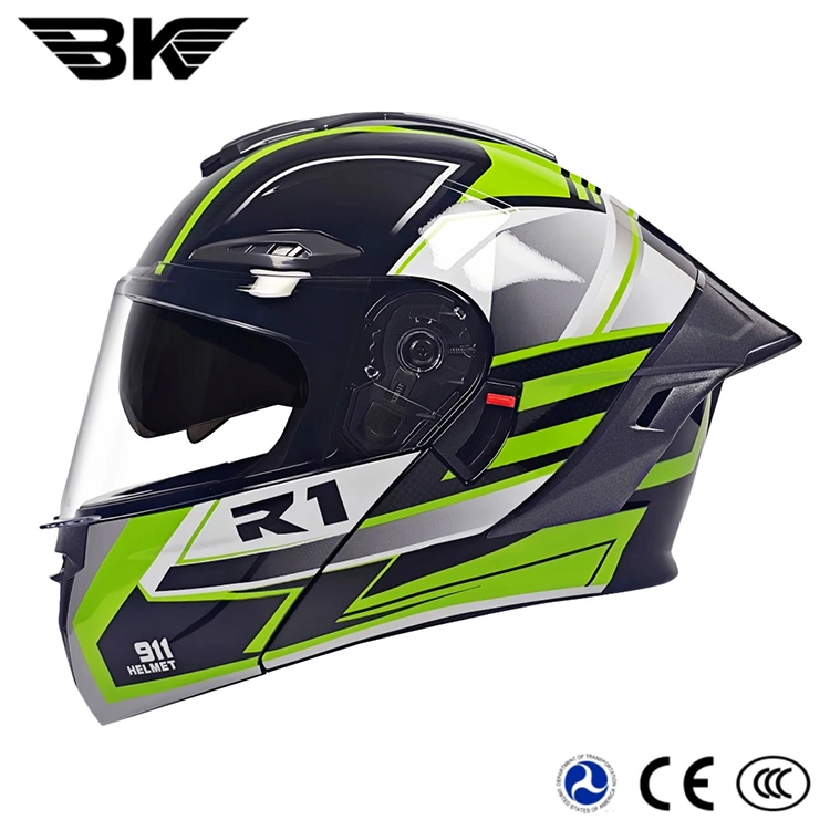 Capacetes modulares para motocicleta
