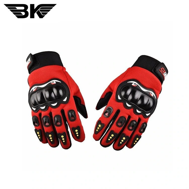 Luvas de dedo inteiro para motocicleta de inverno